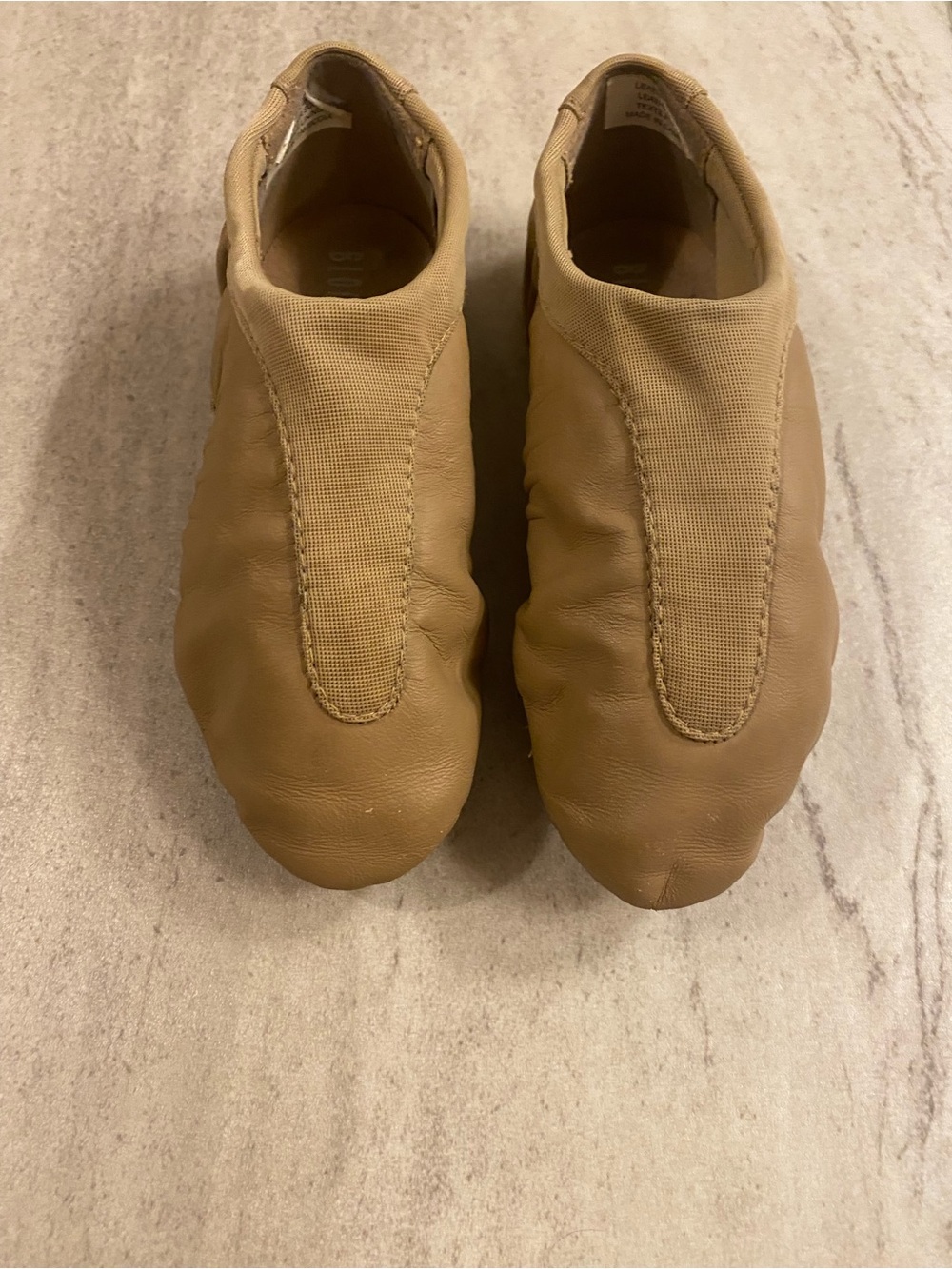 Bloch Kids Tan/Brown Jazz Shoes
